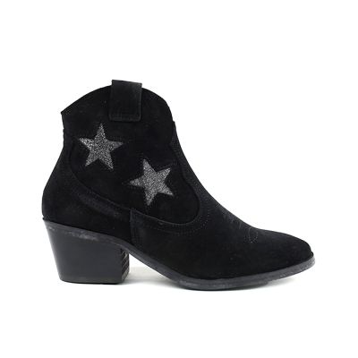 BOOTS ANDRE FEMME DAIM NOIR